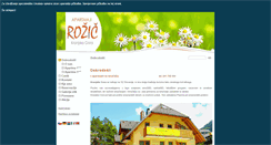 Desktop Screenshot of apartmaji-rozic.com